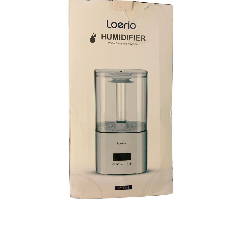 Loerio Cool Mist Humidifiers for Bedroom Room 5500ml